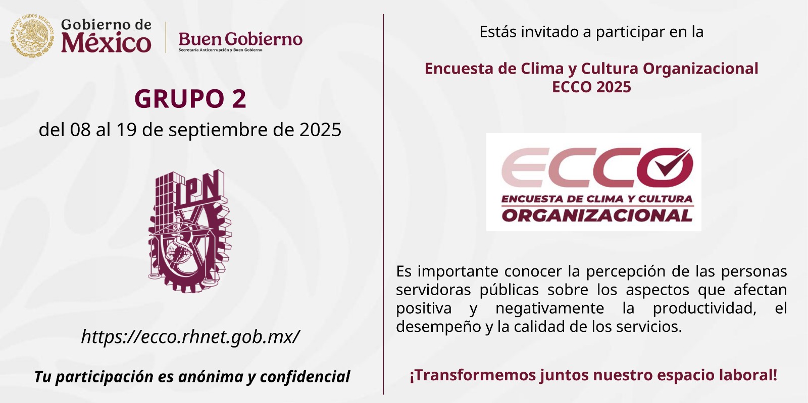 Encuesta de clima y cultura organizacional